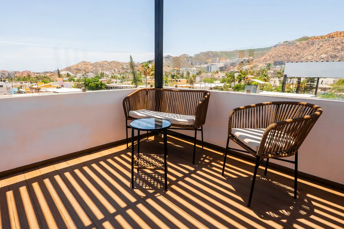 La terraza en la azotea